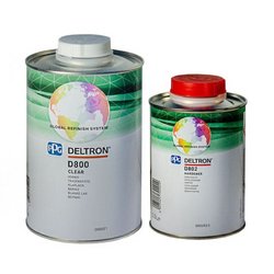 Лак акриловий D800 2К PPG 1,0л + Затвердник акриловий D802 PPG 0,5л