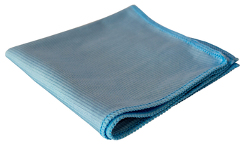 vortex-vx30x30bluew Серветка Мікрофібра для скла 30 х 30 см VORTEX блакитна