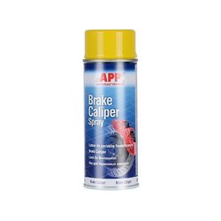 Фарба аерозольна жовта для супортів APP Brake Caliper Spray 400мл